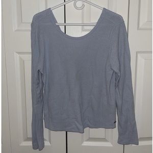 Hollister Criss Cross Back Long Sleeve